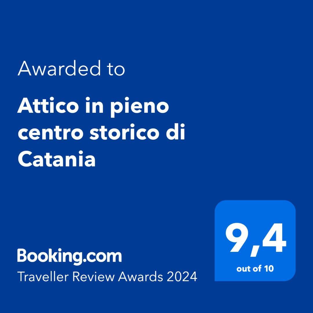 Appartement Attico In Pieno Centro Storico Di Catane Extérieur photo